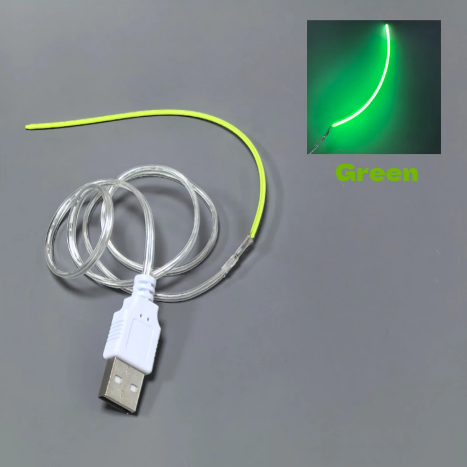 DC 5V USB LED-Filament flexibel 360° ° Leuchtende leuchtende biegsame DIY kreative Edison-Glühbirne, Lampenteile, Diodenbeleuchtung