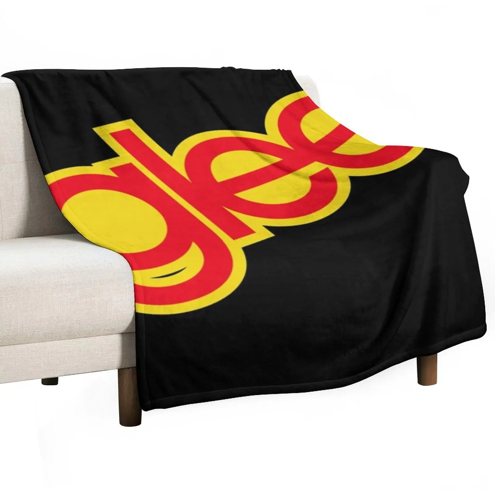 

Glee Lettering Throw Blanket Furry Summer Beddings Soft Plaid Bed linens Blankets
