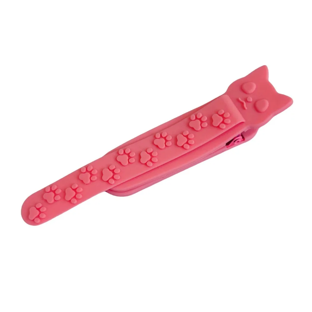 

2pcs Silicone Silicone Bookmark Clip Multi-color Handcrated Corner Page Marker Automatic Following Page Divider