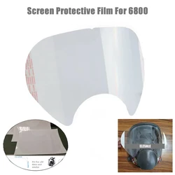 For 6800 Gas Respirator Full Face Mask High Quality Protective Film Screen Protector Painting Spraying Mask Transparent Film