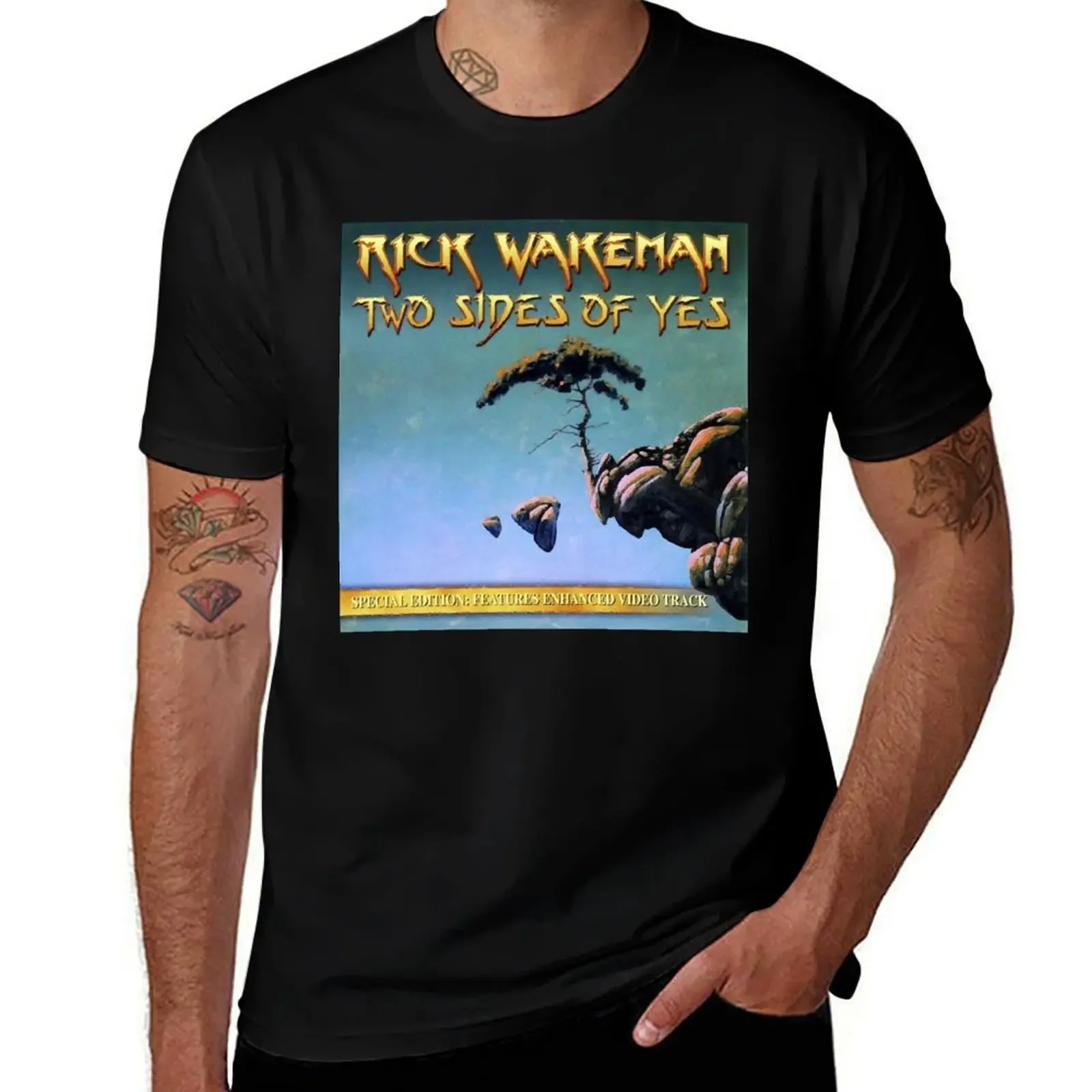 

rick wakeman T-Shirt funny meme t-shirts new edition men tshirt