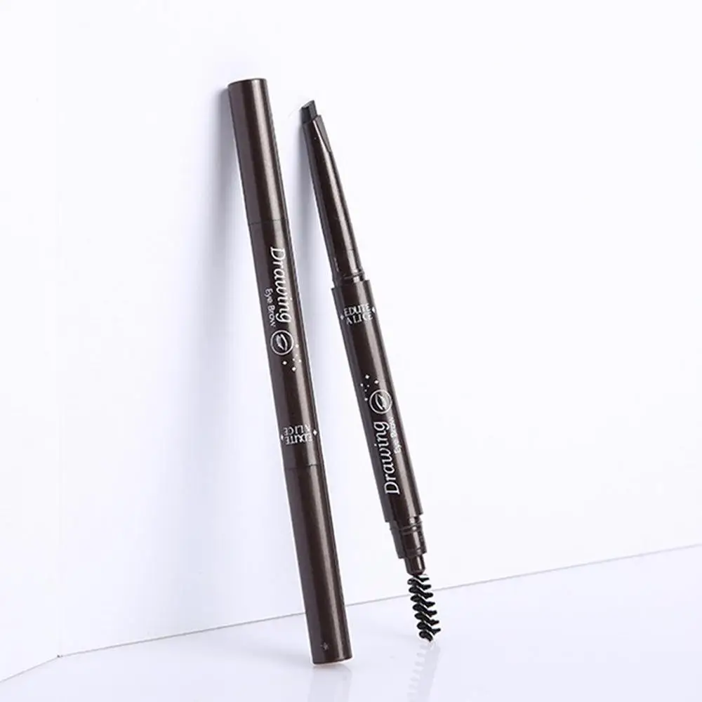 /3pcs extrem feiner Augenbrauen stift kein Make-up hochwertiges Material schwarzer Kaffee Gesichts Make-up Doppel Augenbrauen stift