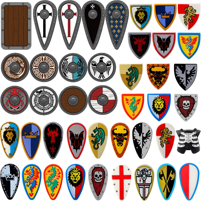 

Строительные блоки, фигурки солдата, подарки, щиты, средневековый римский рыцарь, легион, зеленый дракон, лес, волк, боевой конь, дракон, лев, доспехи