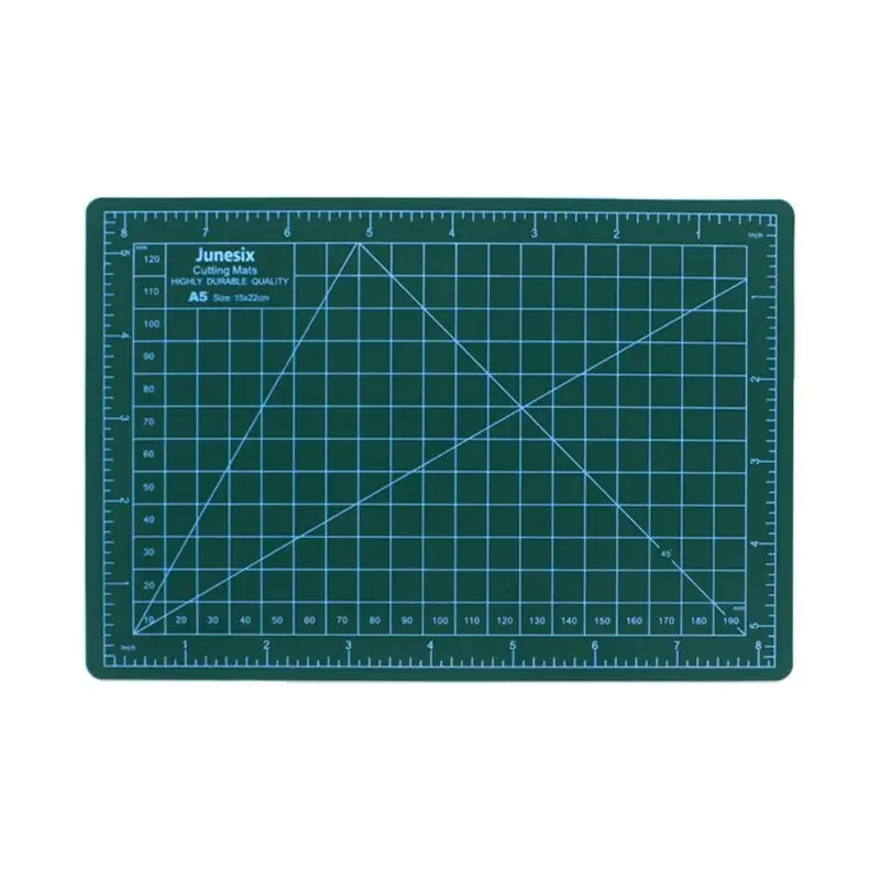 

New A5 Cutting Board Manual Stamp Engraving Pad Measuring Scale Board Model Multi-Purpose Model Cutting Pad Rubber
