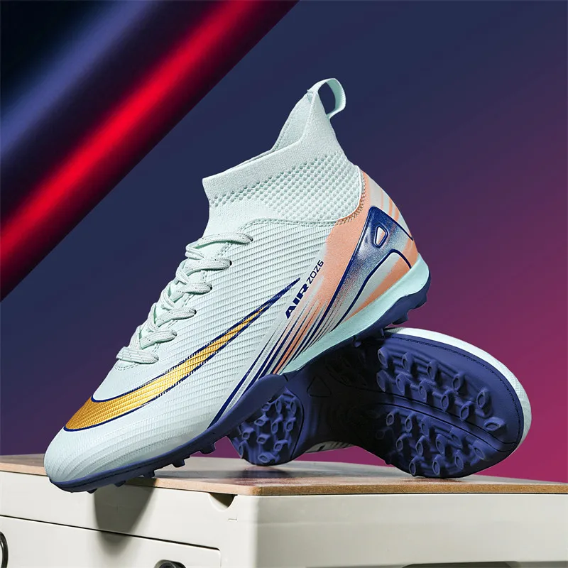 

New Men Football Shoes Society Field Soccer Shoes Fast Professional TF/FG Football Boots Cleats Indoor Grass Training Sneaker