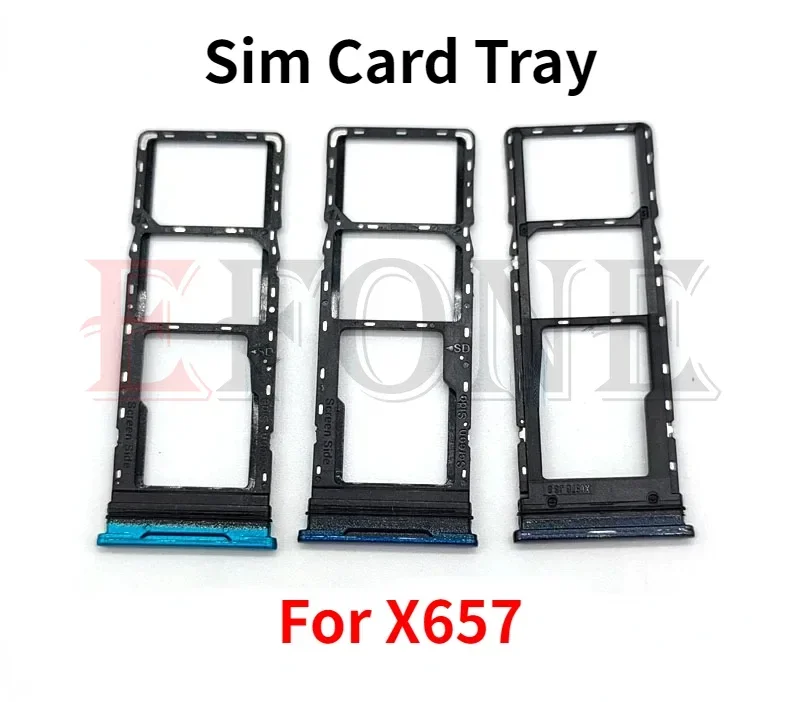 10pcs For Infinix X625 X626 X627 X650 X652 X655 X656 X657 X662 X663 X666 SIM Card Tray Slot Holder Adapter Socket Repair Parts