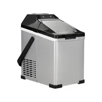 ICE168 Alpicool car home dual use Ice maker Detachable battery optional electric led display 12/24V DC 100-240V AC