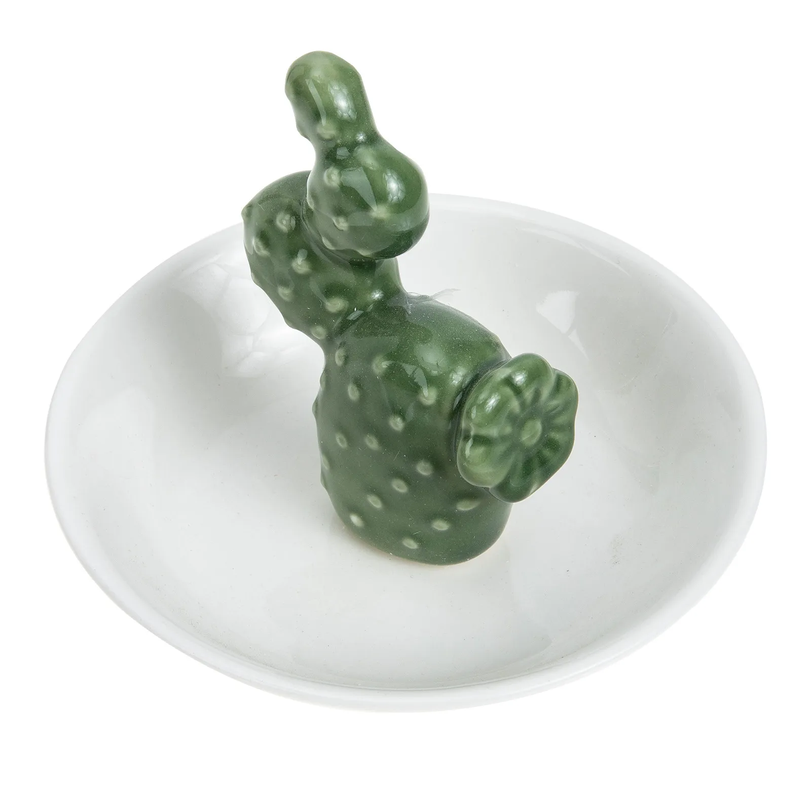 

1pcs Jewelry Display Tray Ceramic Dish For Home Hotel Party Use Ring Organizer Jewelry Storage Tray Display Plate For Ring