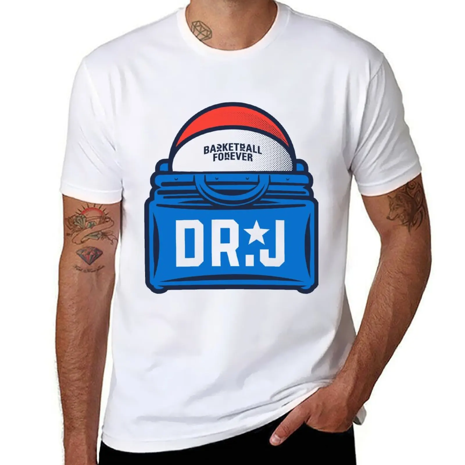 

Dr. J T-Shirt t shirts for man pack cotton t shirts for man pack white T-Shirt