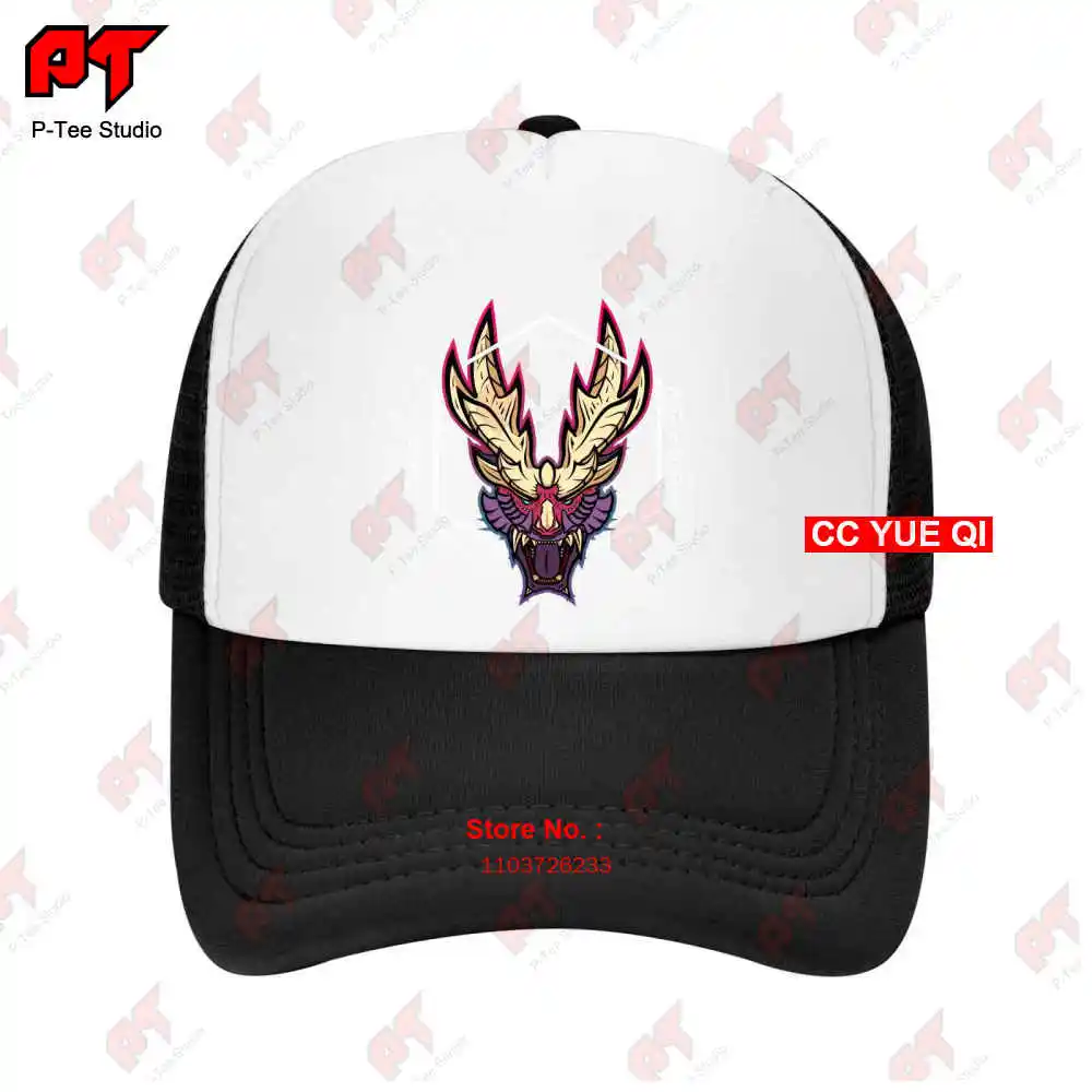 Magnamalotee Monster Hunter Rise Classic Tiger Malice Baseball Caps Truck Cap W7MF