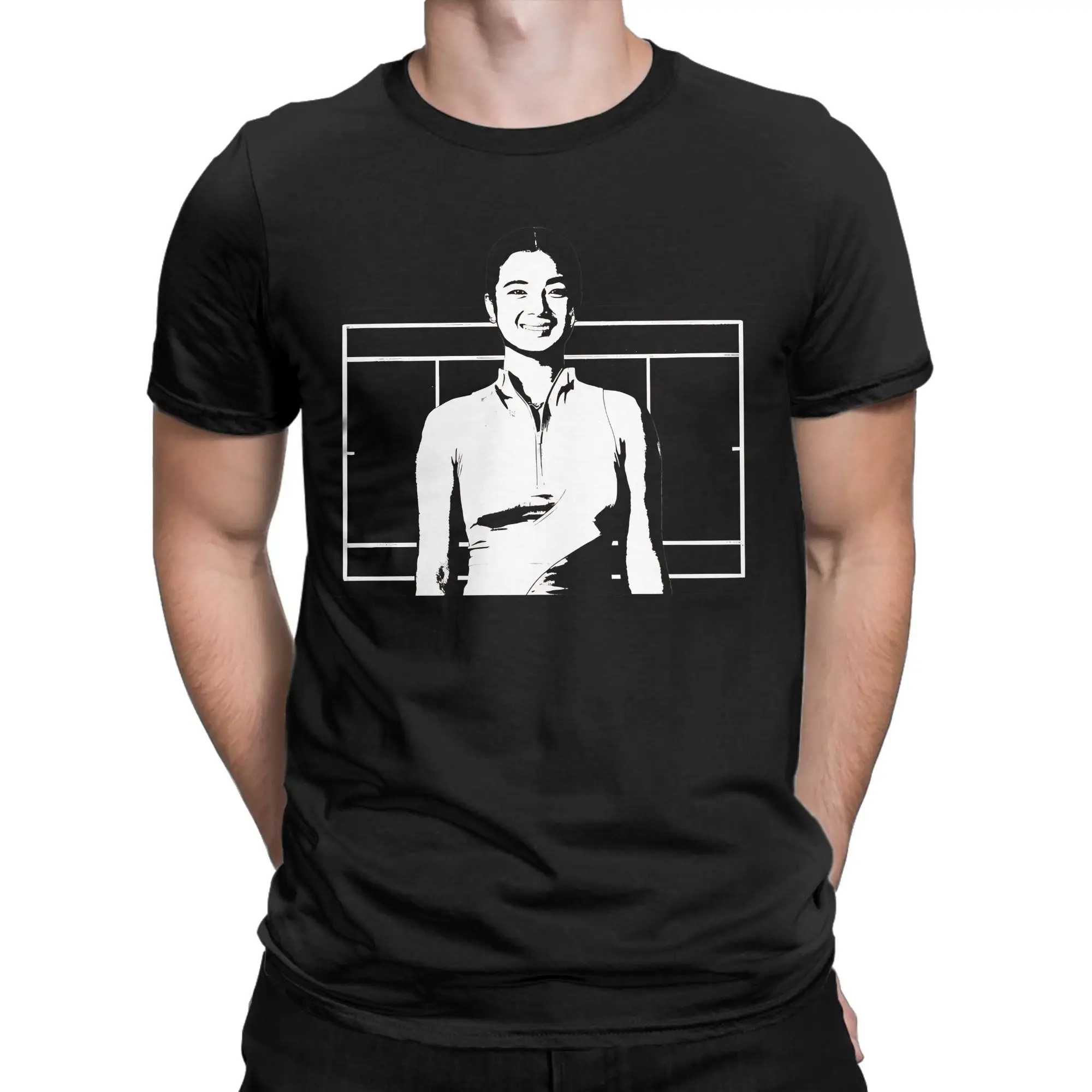 Men Women T-Shirt Alexandra Eala Portrait T-Shirts Fashion  Summer Tees Y2K Funny Print 100 Cotton Tops Gift