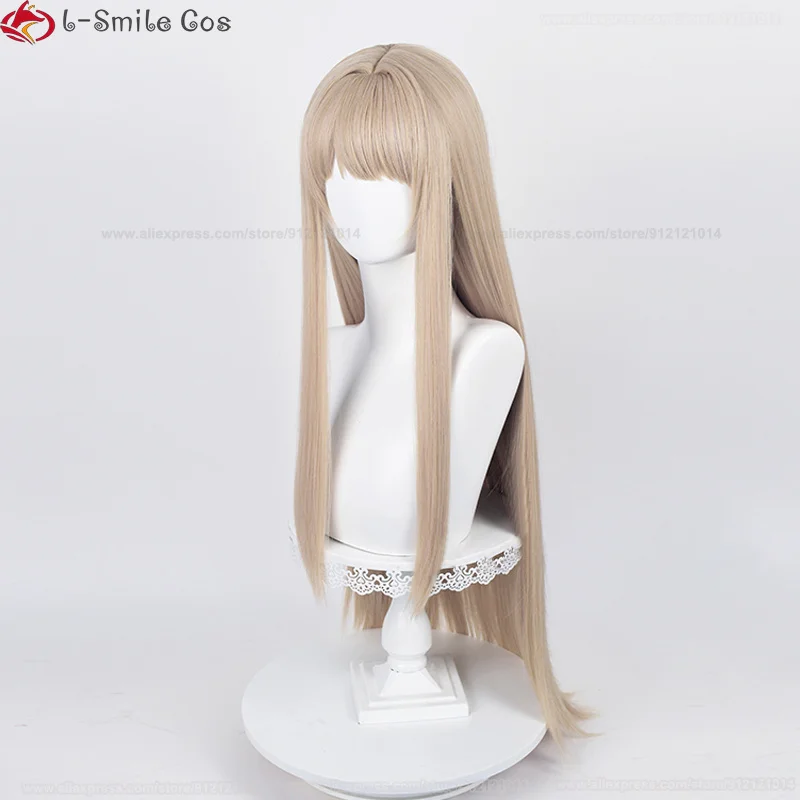 Game  Viper Cosplay Wig 90cm Linen Wig Heat Resistant Synthetic Hair Women Anime Wigs+Wig Cap