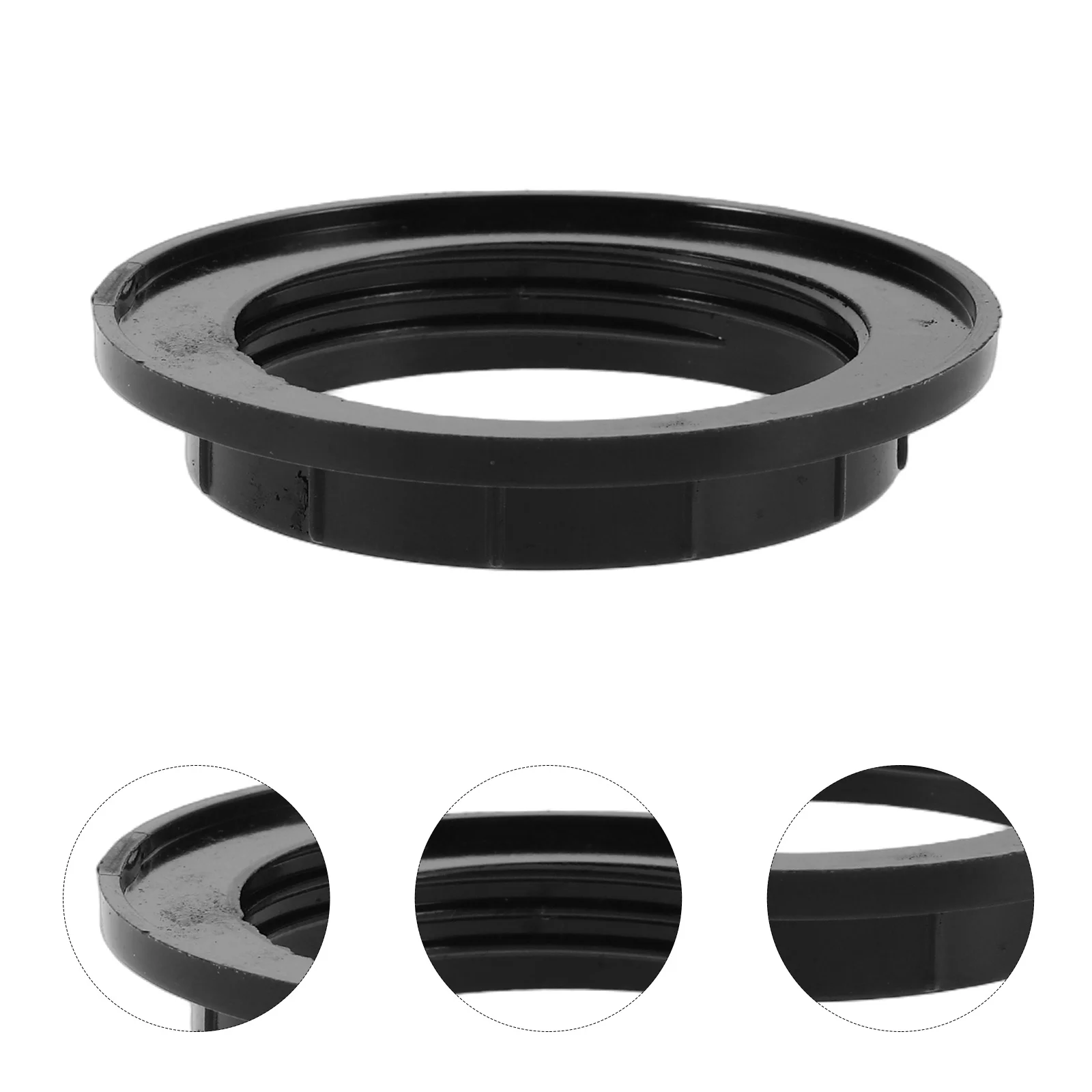 

42Pcs Lamp Shade Retaining Rings Threaded Outer Ring Black Bakelite for E26 E27 Socket Lamp Holder Accessories
