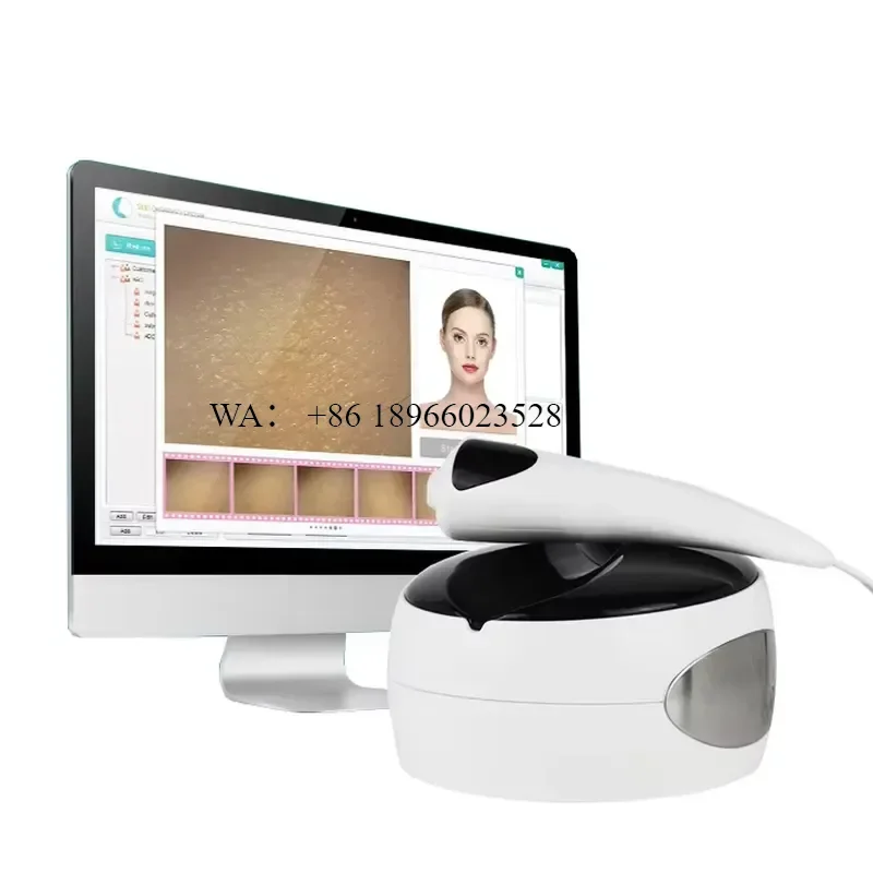 WMWMNU Facial Wrinkle and Pores Analyzer Body Health Scanning Connect With Computer Use