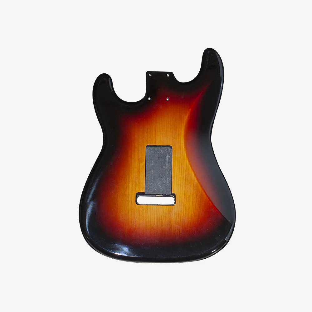 ST Guitar Body Alder Material S-S-S High Gloss Sunset Stratocaster Style Electric Guitar Part DIY Custom