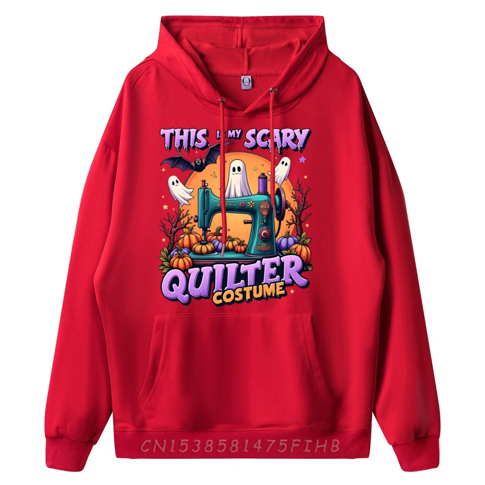 Dit is mijn enge quilter kostuum Halloween Quilter S Spooky gratis verzending kleding grappige hoodie