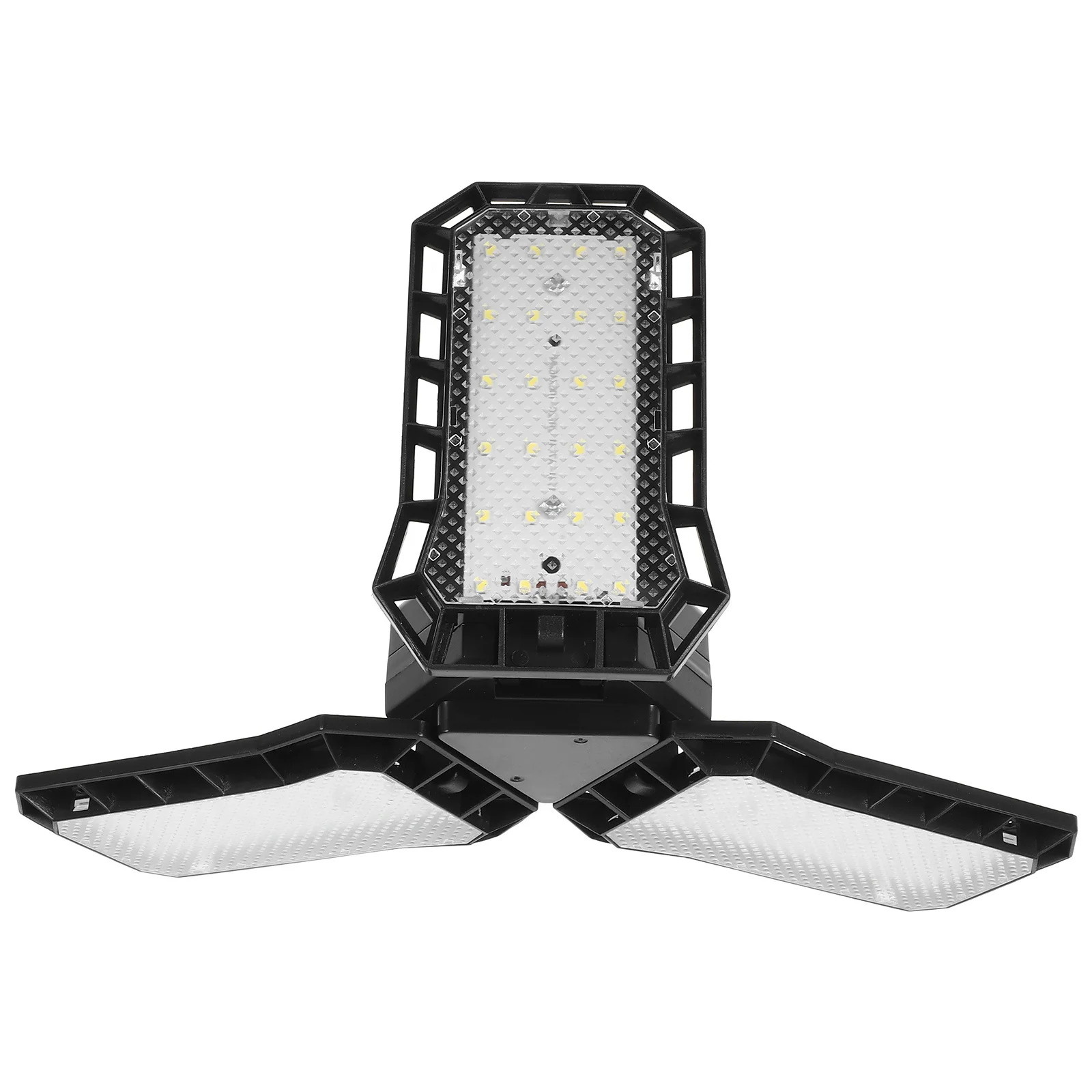 

45W Garage LED Light Foldable Ceiling Lamp with 3 Adjustable Panels Ultra Bright 360 Degree Lighting for Workshop Garage Storage