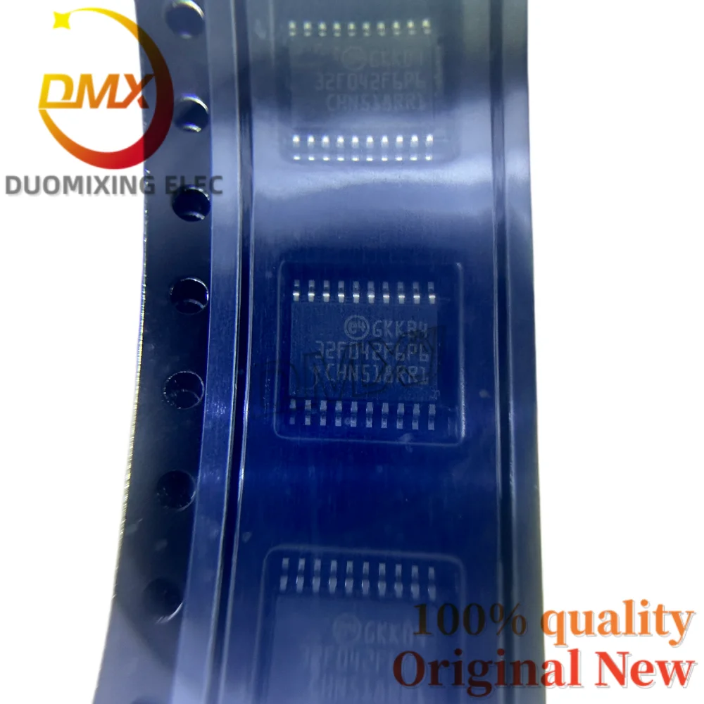 10PCS/LOT 100%New Original STM32F042F6P6TR STM32F042F6P6 TSSOP-20 ARM Cortex-M0 32-bit microcontroller MCU