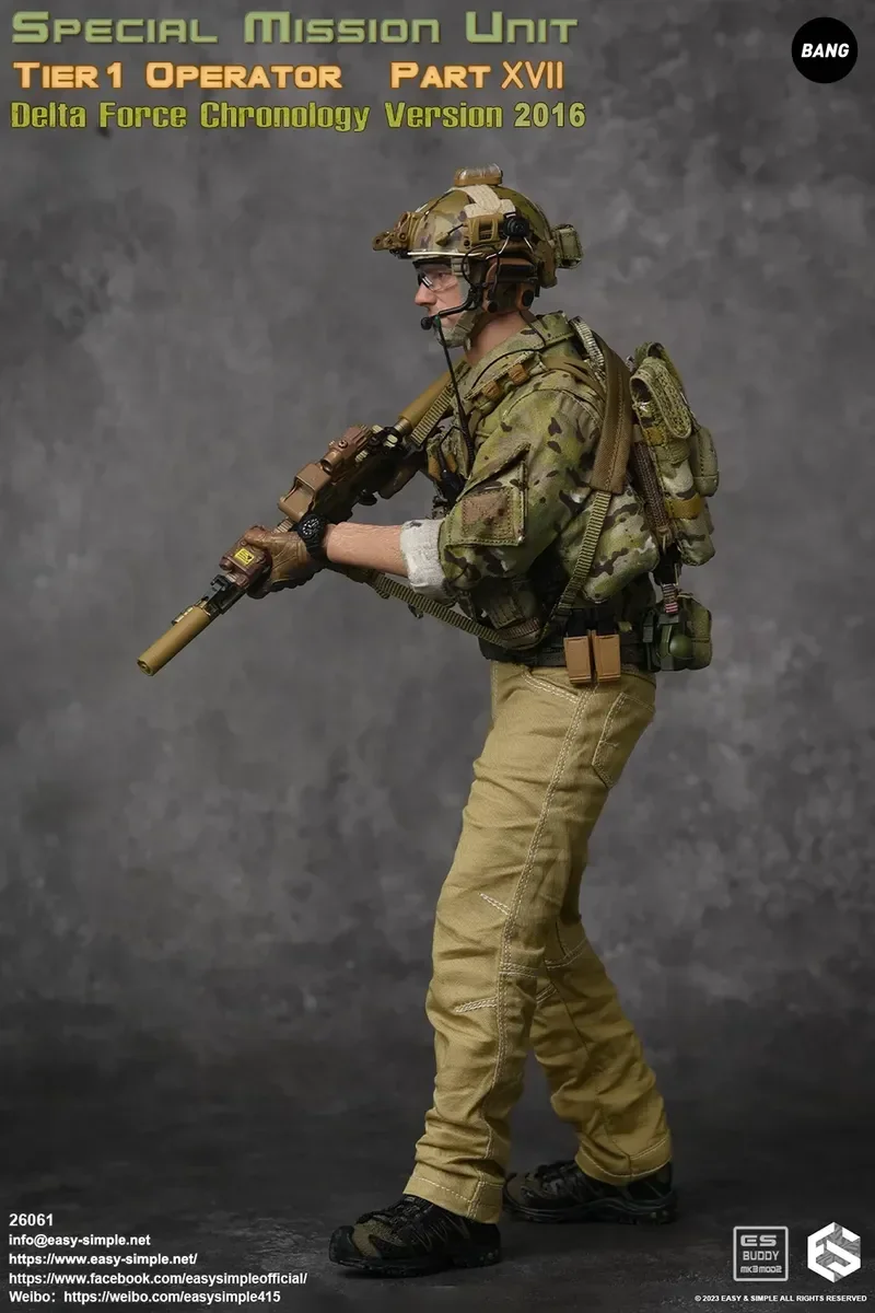 In Stock Easy&Simple 26061 CAG Delta Special Forces 1/6 Action Figure Model Toys Gifts