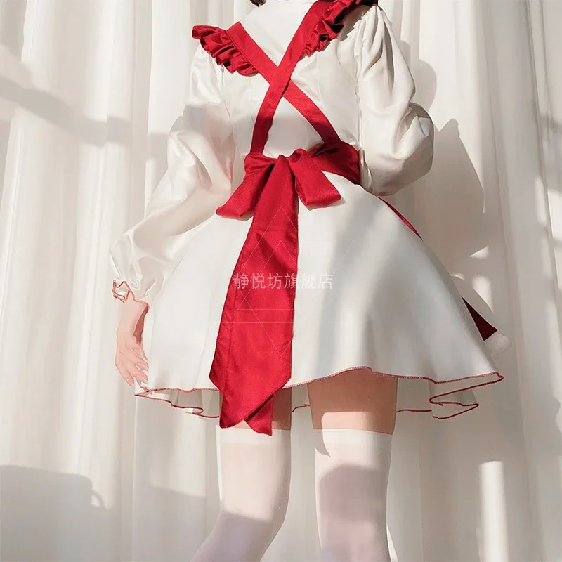 Pokojówka Cosplay Lolita jednolita e-sportowa dziewczyna w stylu chińskim sukienka w stylu qipao śliczny strój Loli Anime Disfraz kostium Anime Vestidos