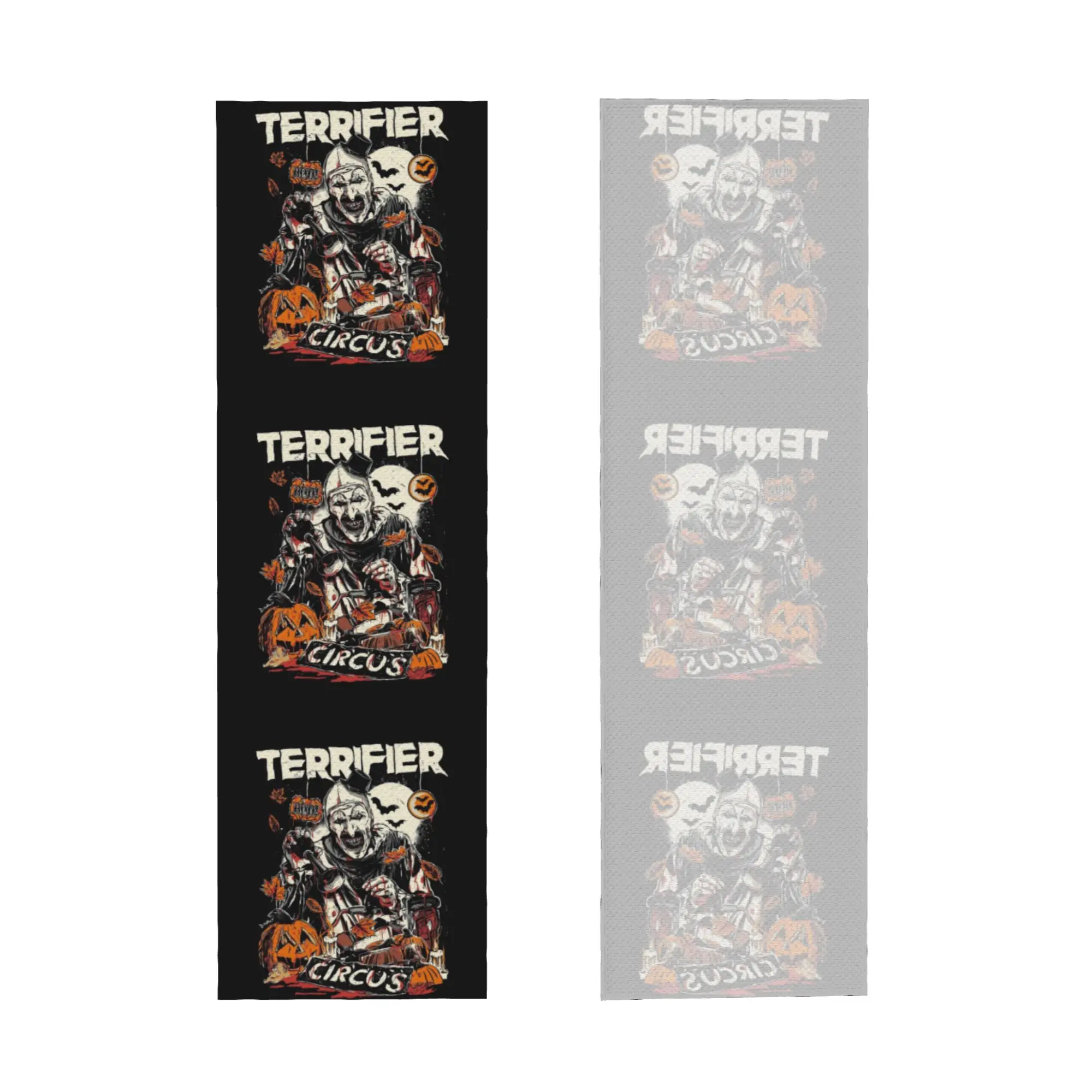 Cold Exercise Towel Terrifiers Movie Art Horror Slasher Halloween Beach Sports Yoga Towel Refreshing Sports Scarf Face Towels