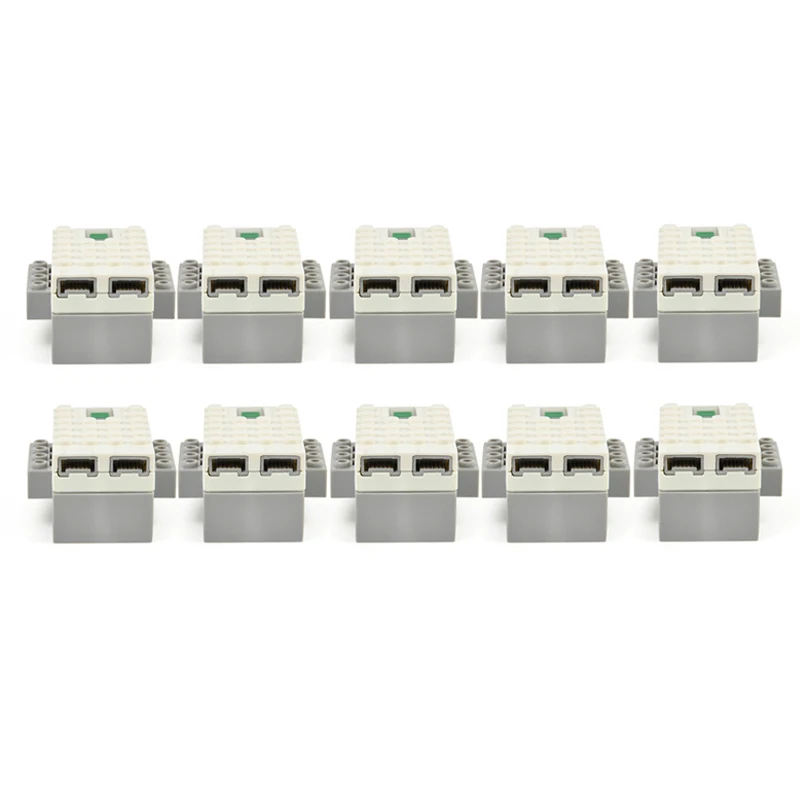 Wholesale 1-5Pcs Electric Power Function 45301 Smart Hub Building Blocks Parts Fit For 45300 WEDO 2.0 Classic Robotics DIY Toys