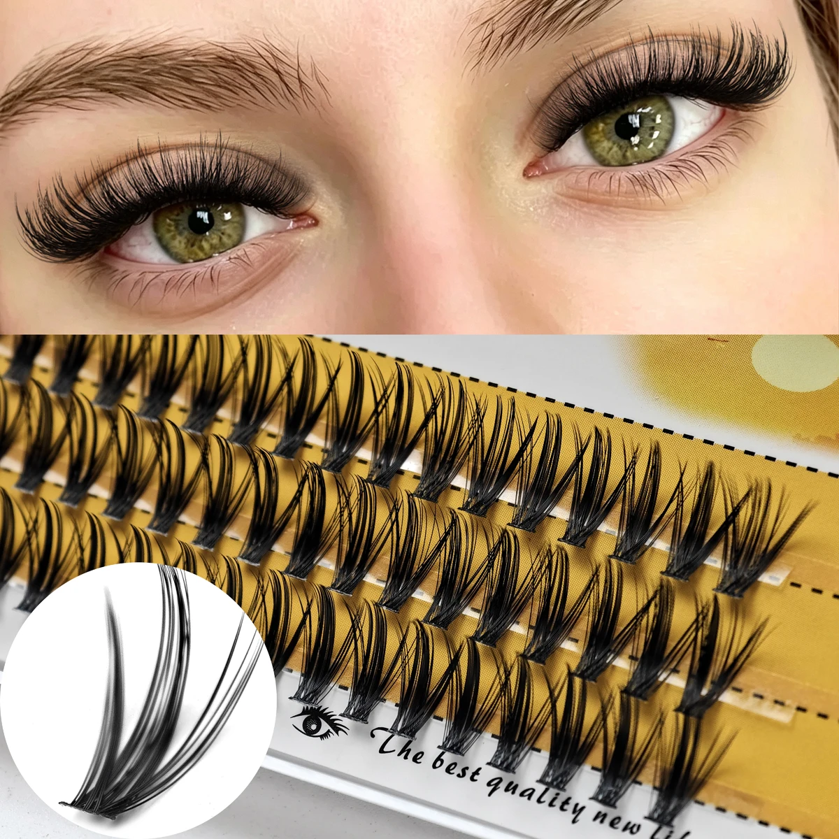Cils en vison naturels 20D/30D, faux cils 3D doux, outil professionnel d'extension de cils pour maquillage, livraison gratuite en Russie