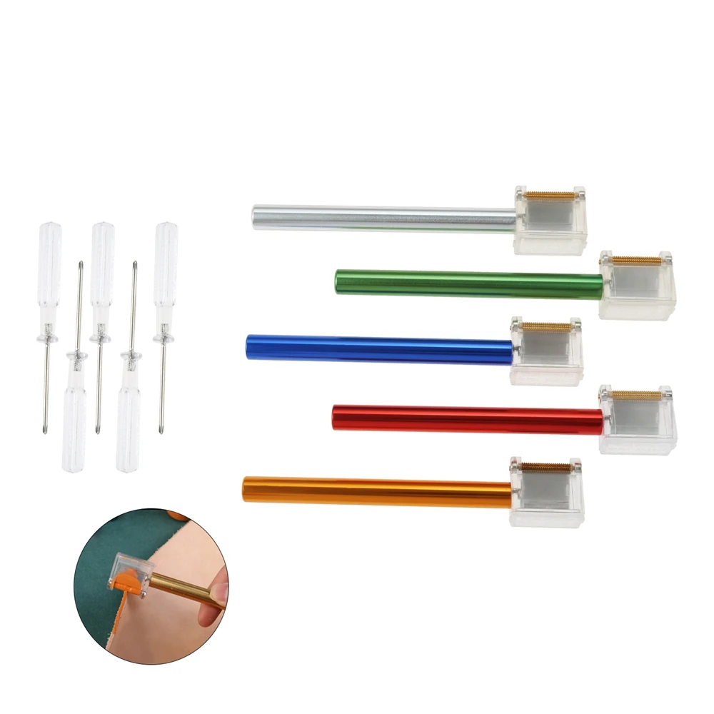 1PC Leather Edge Oil Roller Pen Gluing Dye Pen Applicator Paint Roller Tool DIY Leather Painting Accessories Leather Craft Tool