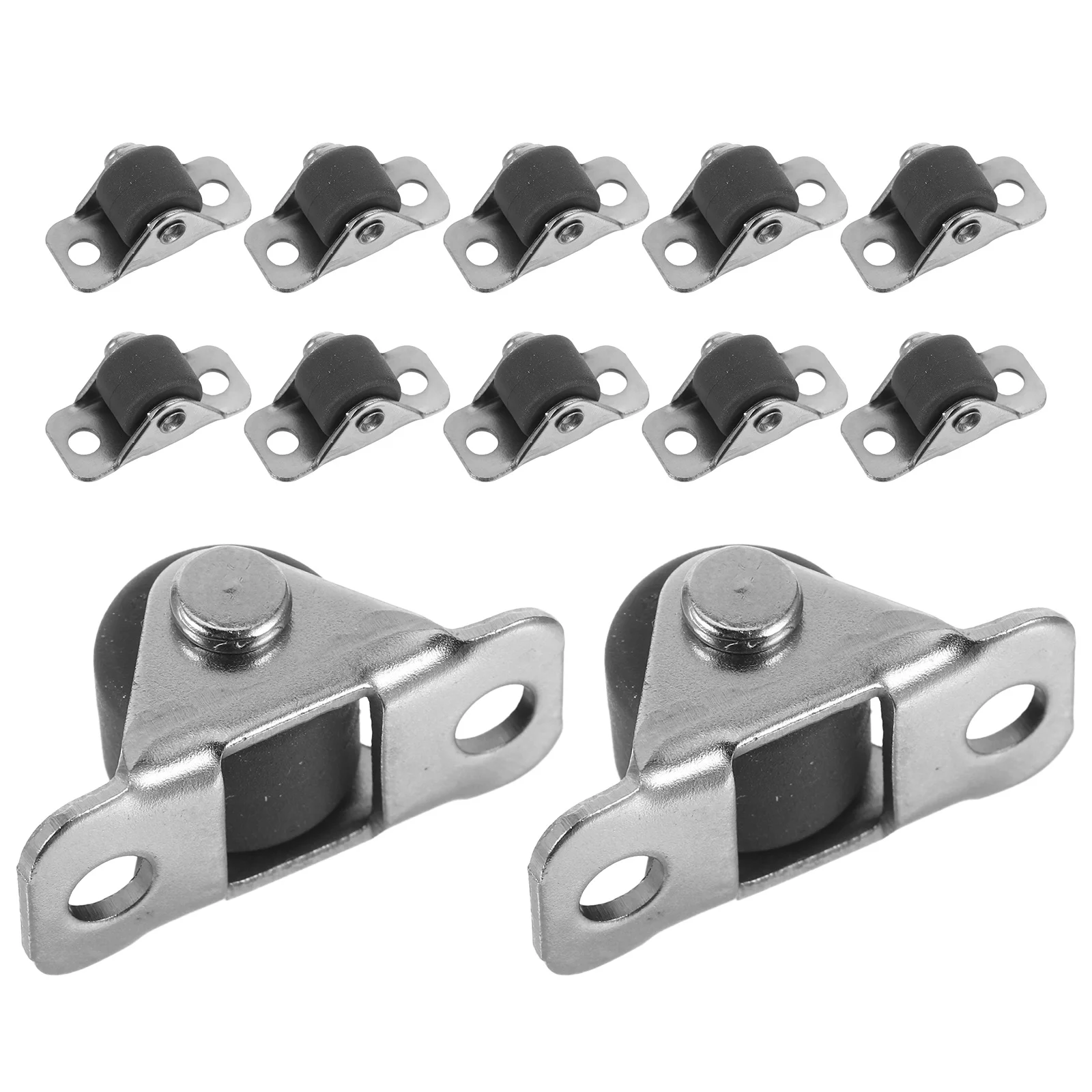 

Drawer Slide Wheels 30mm Heavy Duty Smooth Rolling Replacement Hardware for Furniture Drawers Stable Operation