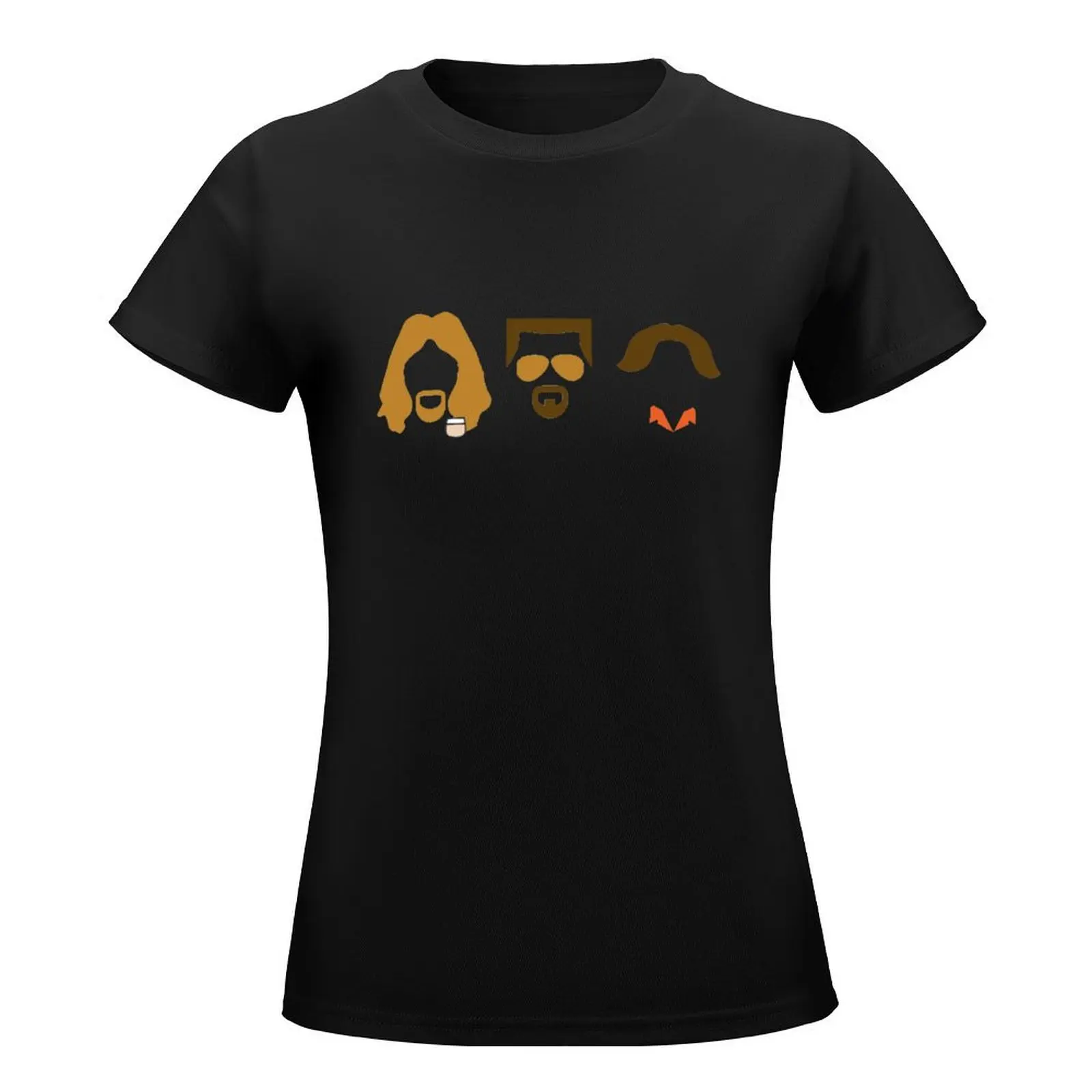 Big Lebowski Trio T-Shirt kawaii clothes funny vintage clothes T-shirts for Women