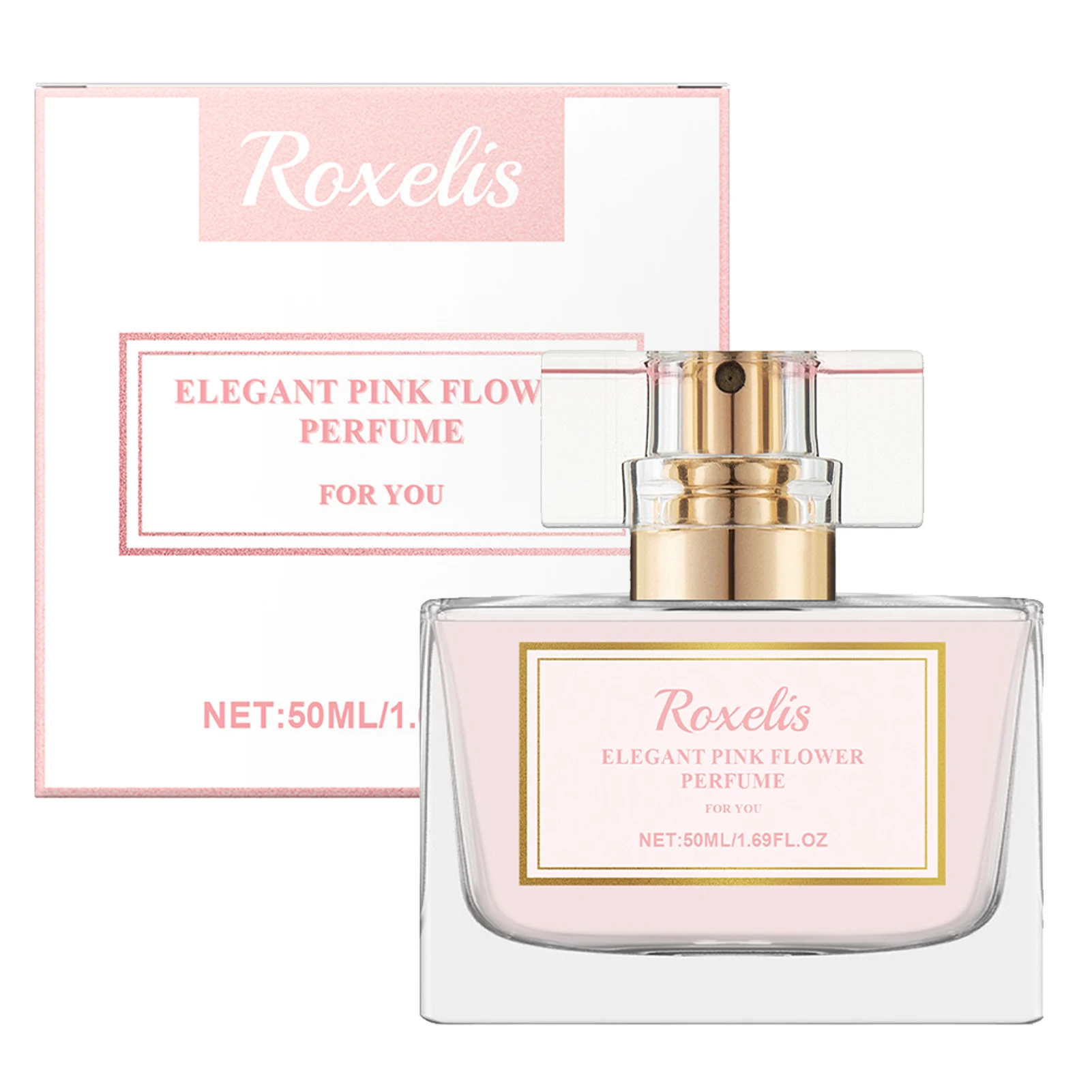 Roxelis Elegant Perfumes for Women Flower Jasmine Long-Lasting Elegant Spray Perfume Blendable Floral Beauty Supplies Body Mist