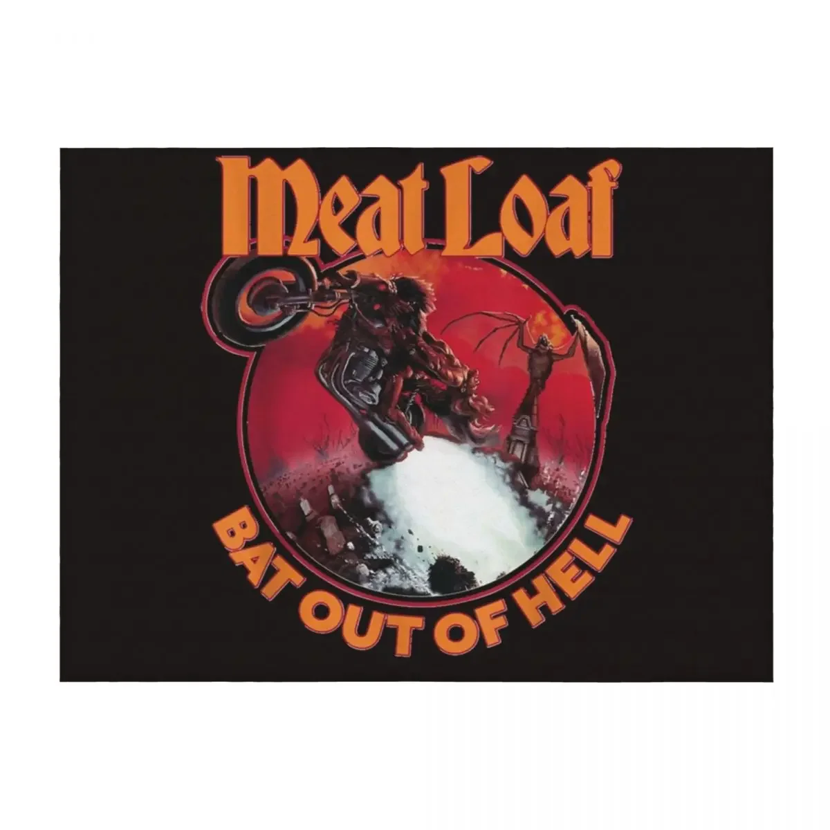 

Bat Out of Hell Throw Blanket Tourist Sofas warm for winter Designers Blankets