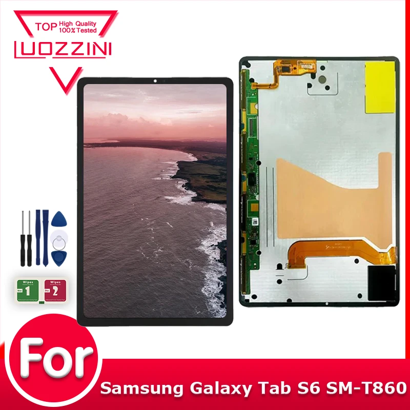 การเปลี่ยนหน้าจอ LCD สำหรับ Samsung Galaxy Tab S6 T867 คุณภาพสูง พร้อมคำแนะนำจากผู้ใช้งานจริง