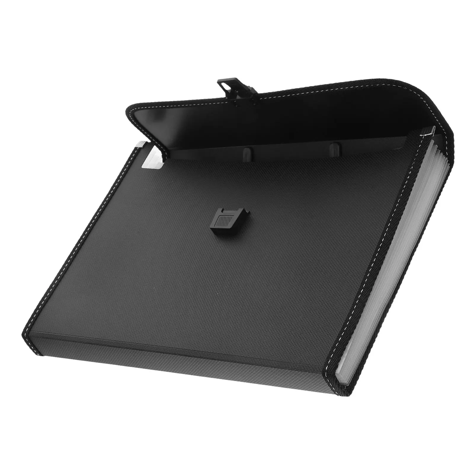 

12-Layer Accordion File Organizer Portable Expanding Folder Document Receipt Keeper Handle Office School Daily Use