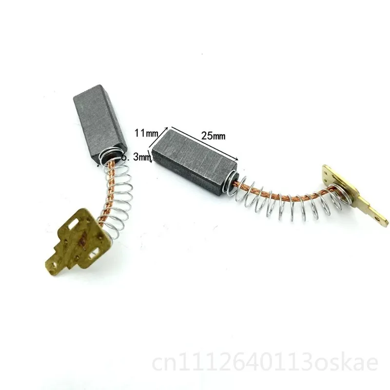 Applicable to High Pressure Cleaner Motor Motor Spring Carbon Brush 6.3 * 10/11 7.2 * 13