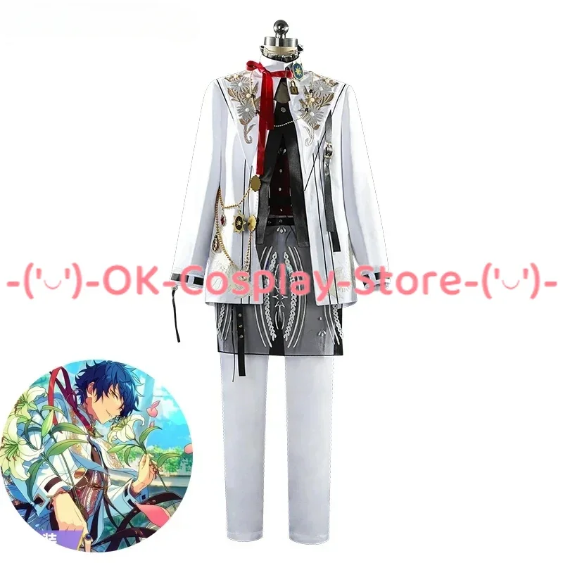 Game Ensemble Stars Wedding March Sazanami Jun Cosplay Costume Party Dress Halloween Carnival Uniform Anime Clothing Custom Made