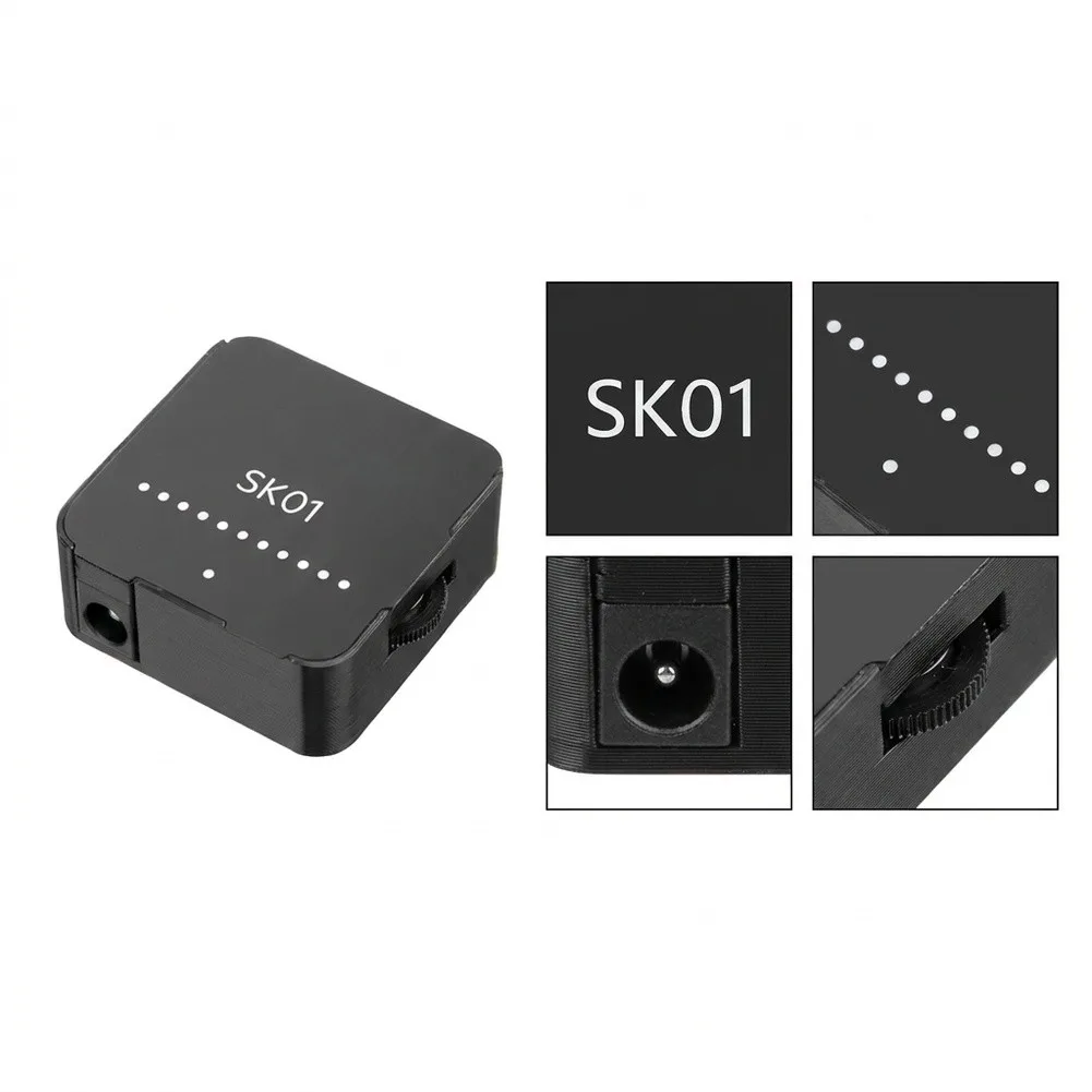 12V DC Powered For PWM Fan Controller with Dual Input for Type C and DC Jack for 6x 4 Pin Fans with for Real Time LED Indicator