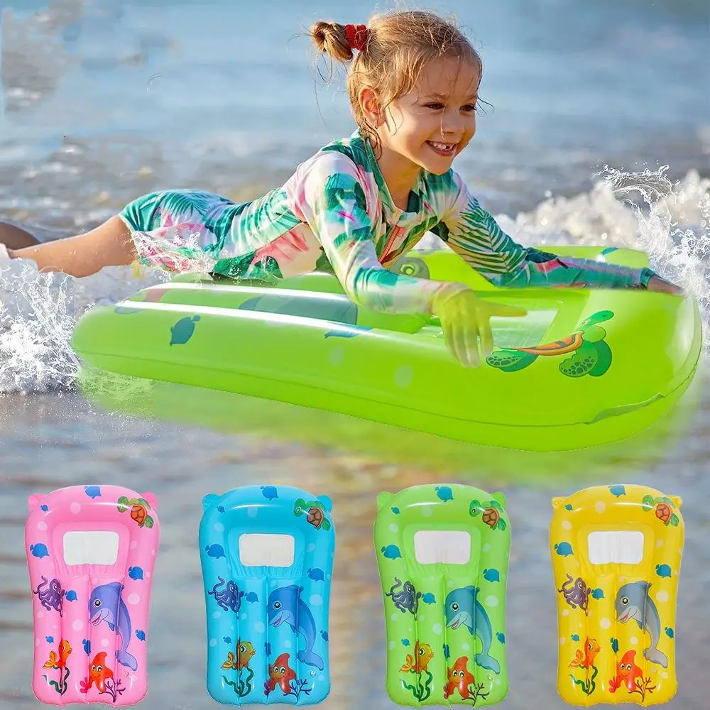 Flotador Inflable para Niños, Anillo de Natación, Colchoneta Flotante para Piscina, Playa, Tabla de Surf, Juguete Acuático, Equipo de Juego para Verano