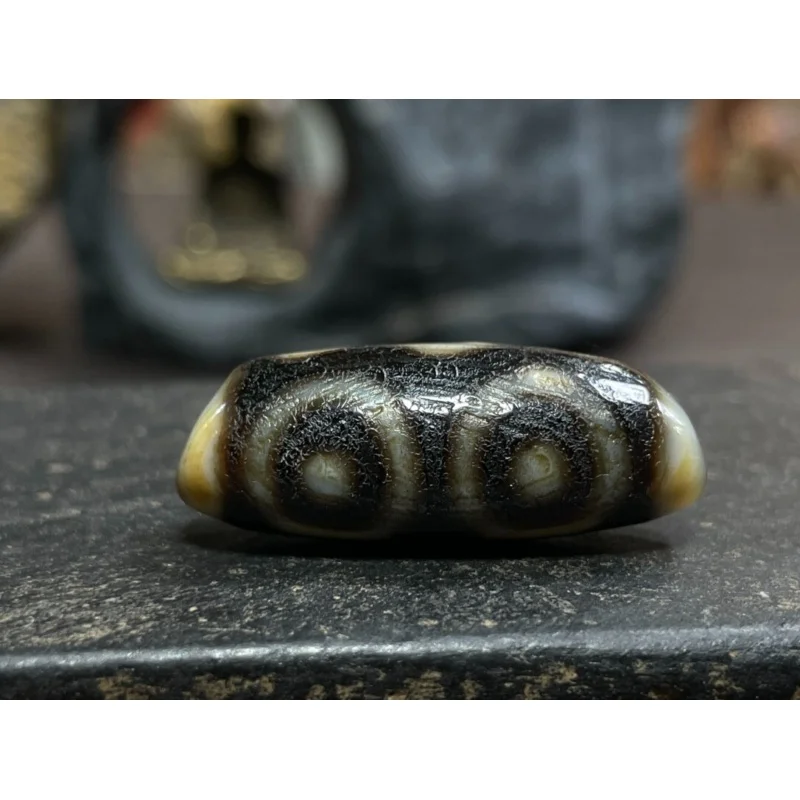 

Tibetan Nepalese Himalayan Ancient agate Old Dzi Talisman eye Beads Amulet