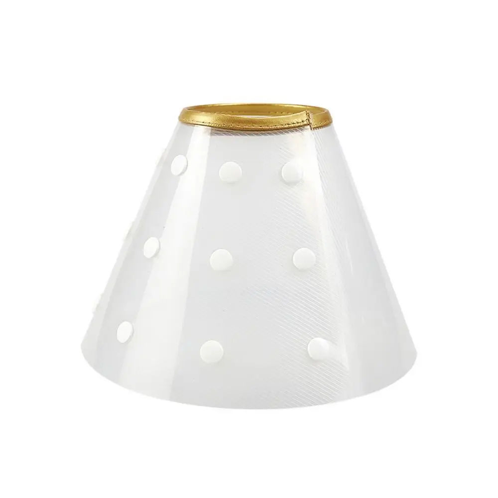 

Transparent Cat Recovery Collar Adjustable Anti-licking Cat Elizabethan Collar Plastic Anti-bite Pet Protective Collar