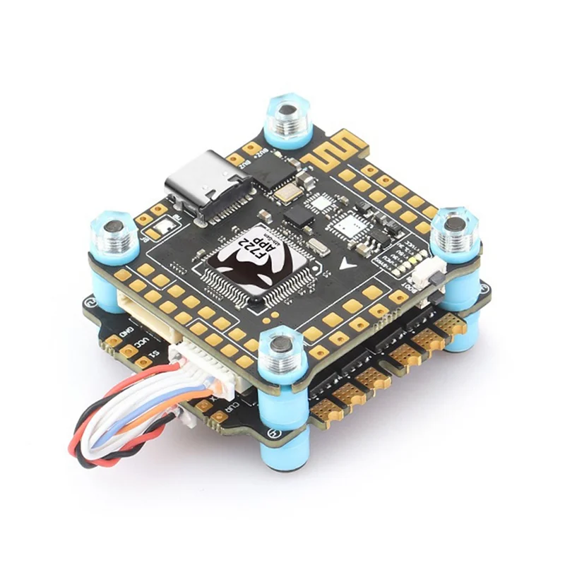 Durable-F722 MK4 APP FC&ESC Stack F722 MK4 APP Flight Controller F65A 128K Blheli32 ESC 3-6S Configure WIFI For RC FPV Drone