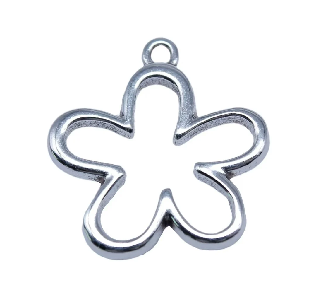 

20pcs 22x23mm Zinc alloy metal tibetan silver plated charm T0522 for jewelry making