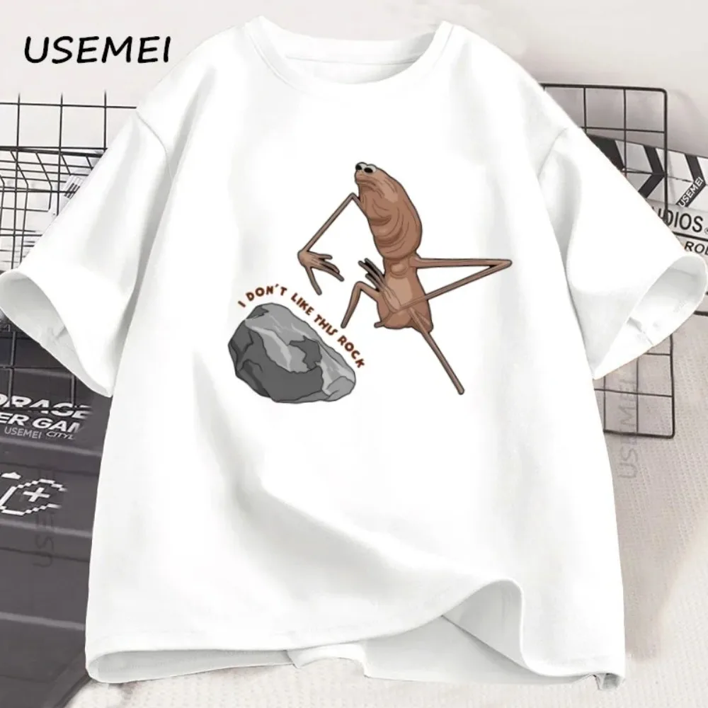 ماركوس الدودة تي شيرت للرجال النساء Y2k الملابس تصميم مطبوعة القطن قصير الأكمام الجولة الرقبة التي شيرت الشارع الشهير Y2k الملابس #1