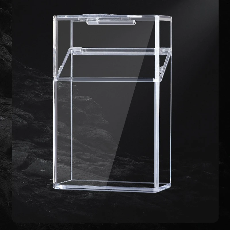Transparent High-value Soft Bag Hard Bag Universal Cigarette Case Portable Personalized Plastic Cigarette Case Anti-pressure