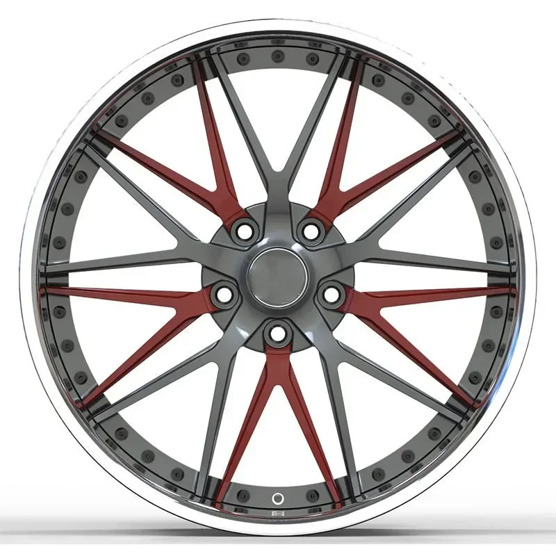 Forged Passenger Car Wheels 17 18 19 20 21 22 Inch Rims 2 Piece Wheel Vehicle Accessories Car Mags Alloy Wheel Rim