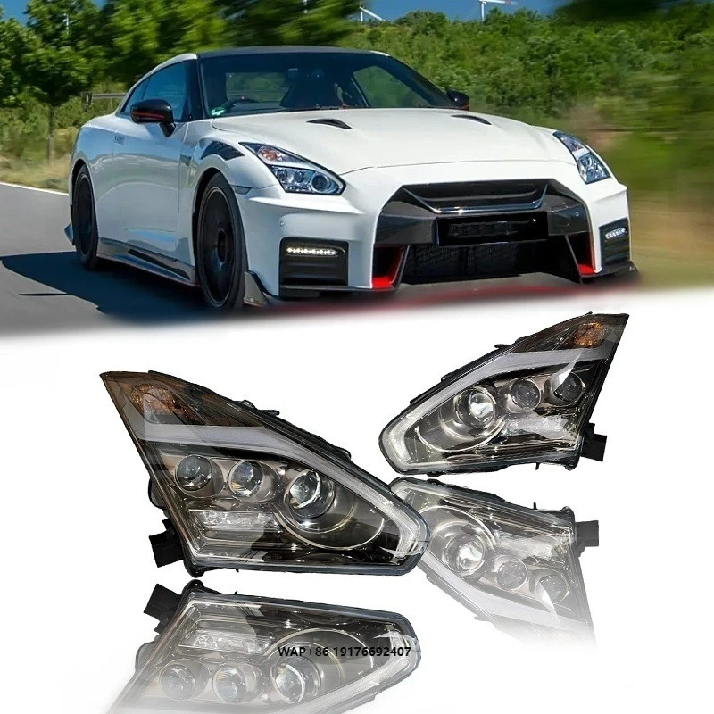 

Suitable for GTR Headlight Retrofit Upgrade LED Headlights Daytime Running Light Assembly Lens Daytime Running Light