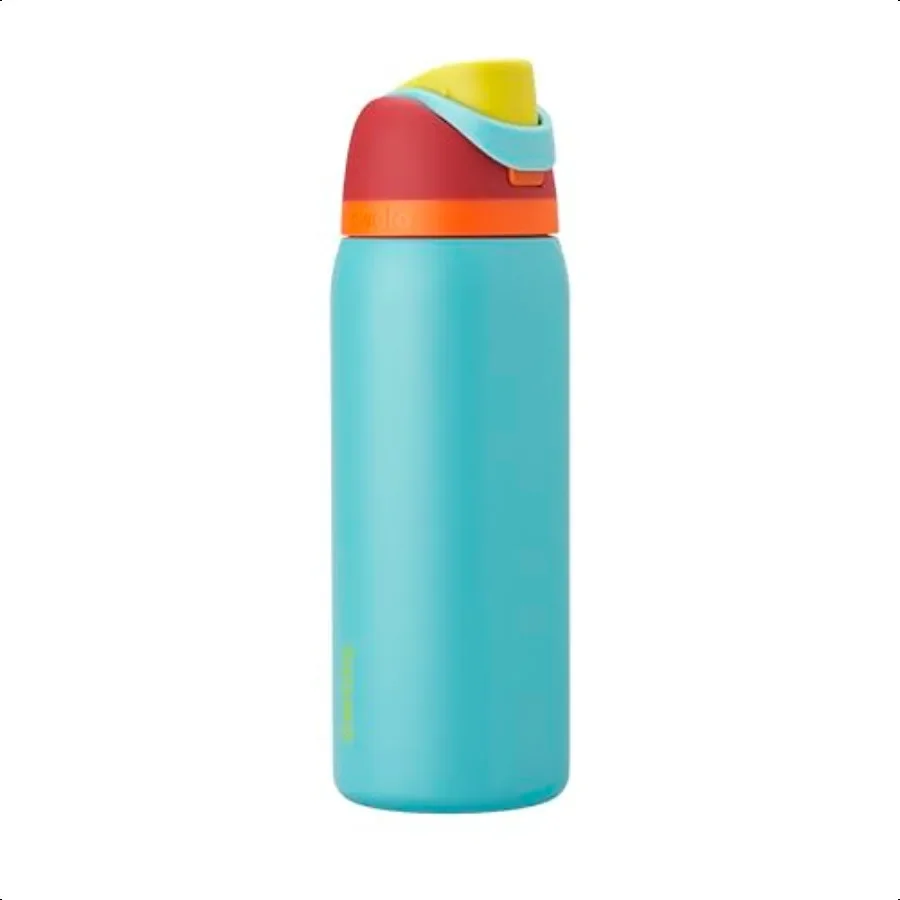 

FreeSip Insulated Stainl Steel Water Bottle with Straw BPAFree Sports Water Bottle Great for Travel 32 Oz Summer Sweetn