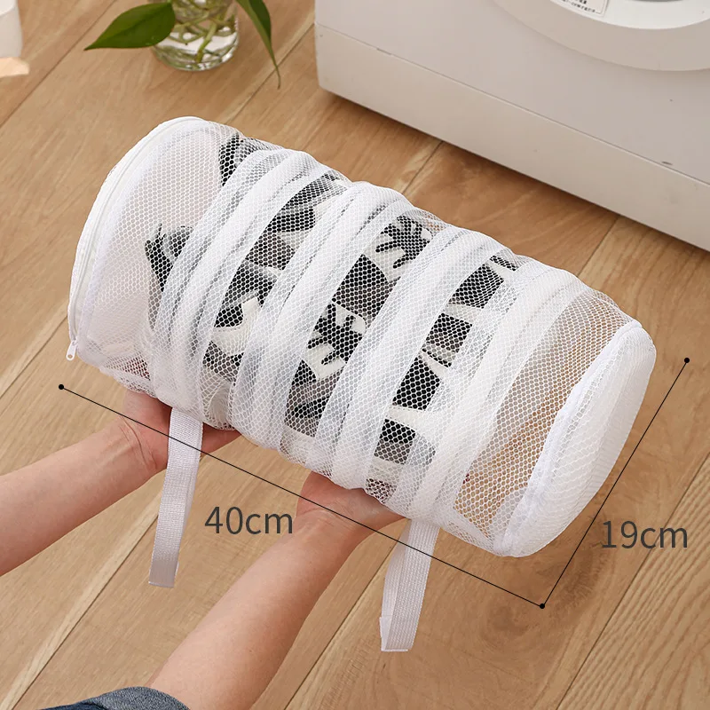 Wholesale Thicken Mesh Wash Bag Anti-deformation Machine Professional Shoe Washing Bag Clothing Shoes Cleaning Storage Bags