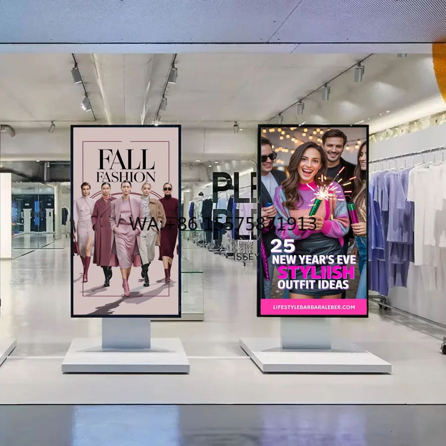 Android Digital Signage Media Player for Indoor Use for 32 to 65 Inch Displays for Airport Terminals Restaurants Shopping Malls