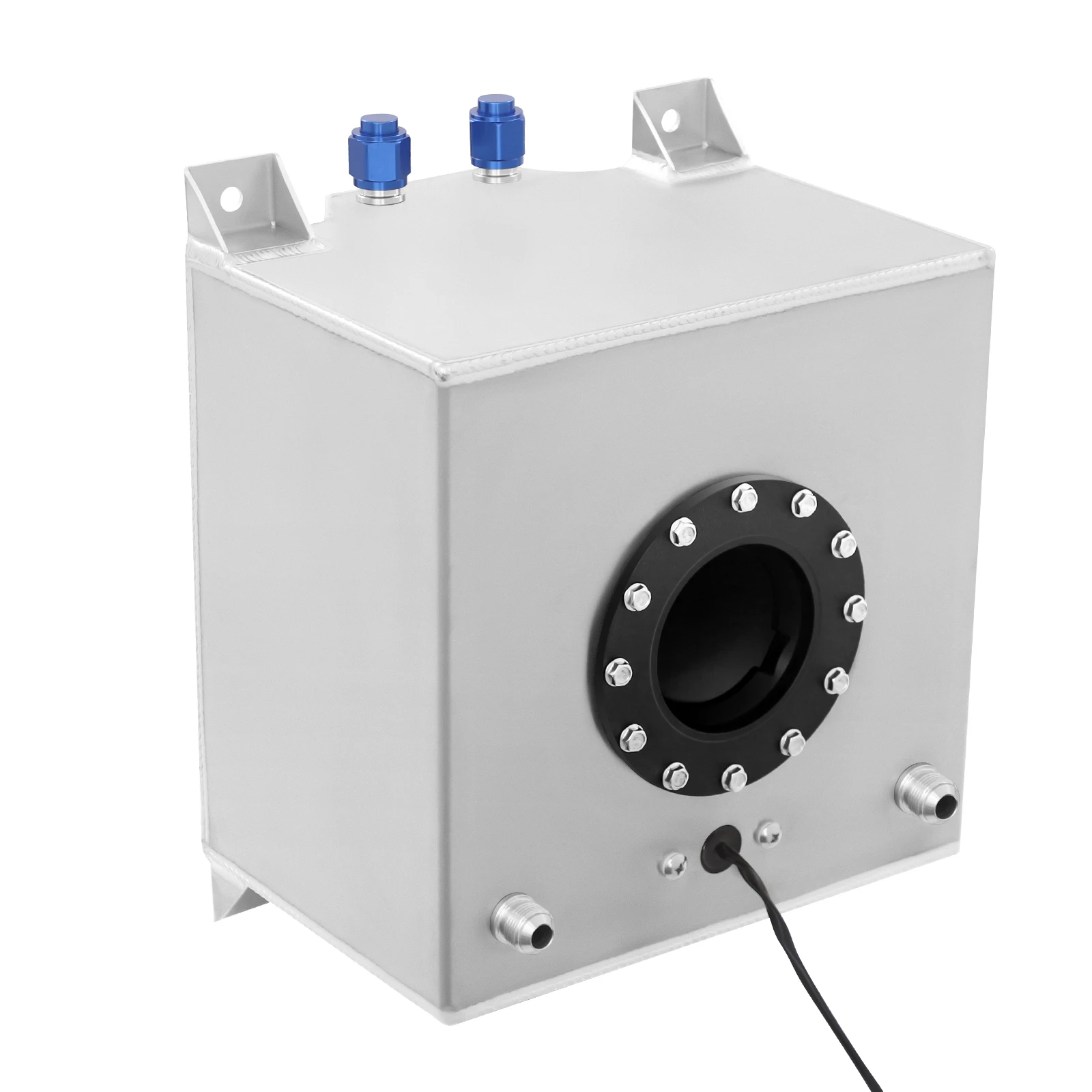 Universeller 5-Gallonen-Aluminium-Kraftstofftank, geeignet für die meisten Fahrzeuge wie Hot Rods, Straßenfahrzeuge, LKWs und Geländewagen. – Detail 11